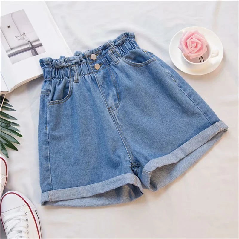 Blue Denim Shorts "Elevate Your Summer Style"