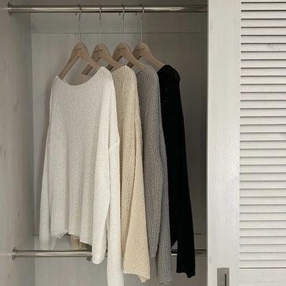 Lightweight Ice Silk Long-Sleeve Top