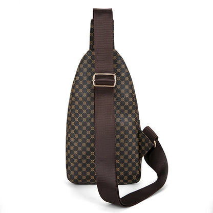 "Jetsetter" Urban Trend PU Leather Crossbody Bag