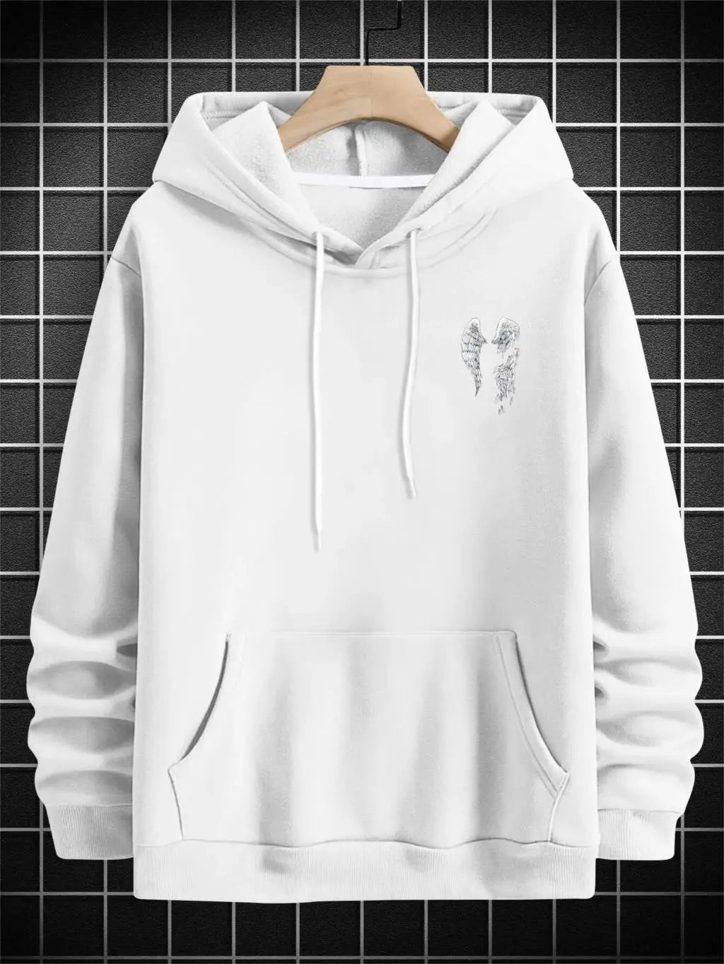 "Skybound Wings" Loose Fleece Hoodie