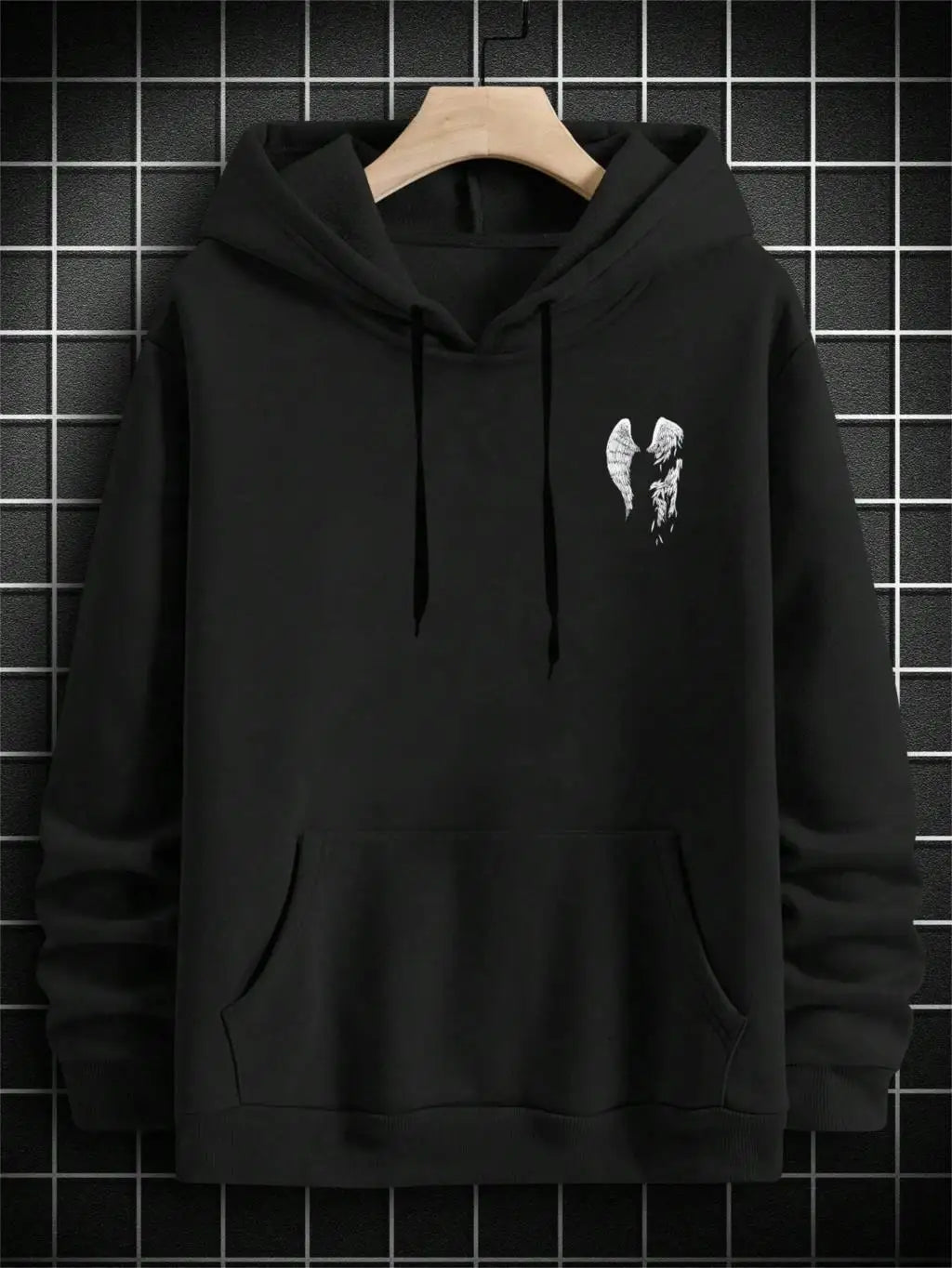 "Skybound Wings" Loose Fleece Hoodie