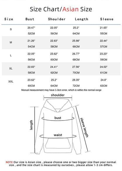 "Skybound Wings" Loose Fleece Hoodie