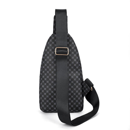 "Jetsetter" Urban Trend PU Leather Crossbody Bag