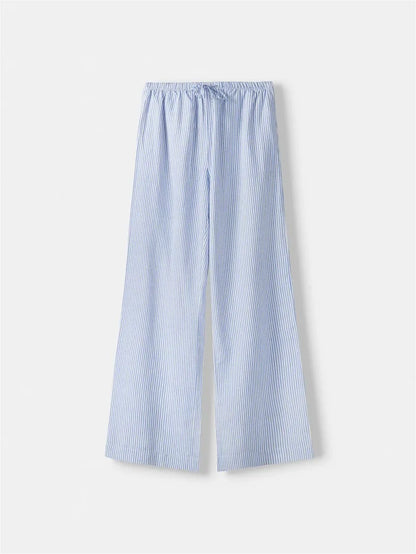 Autumn Casual Striped Pants for Women