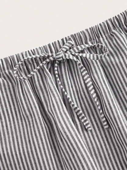 Autumn Casual Striped Pants for Women