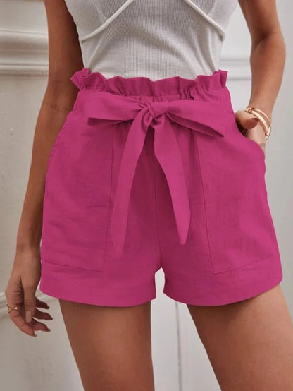 Summer Drawstring Shorts tie 