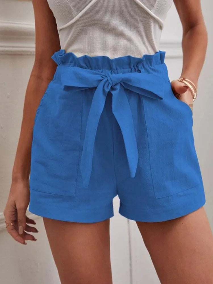 Summer Drawstring Shorts tie 