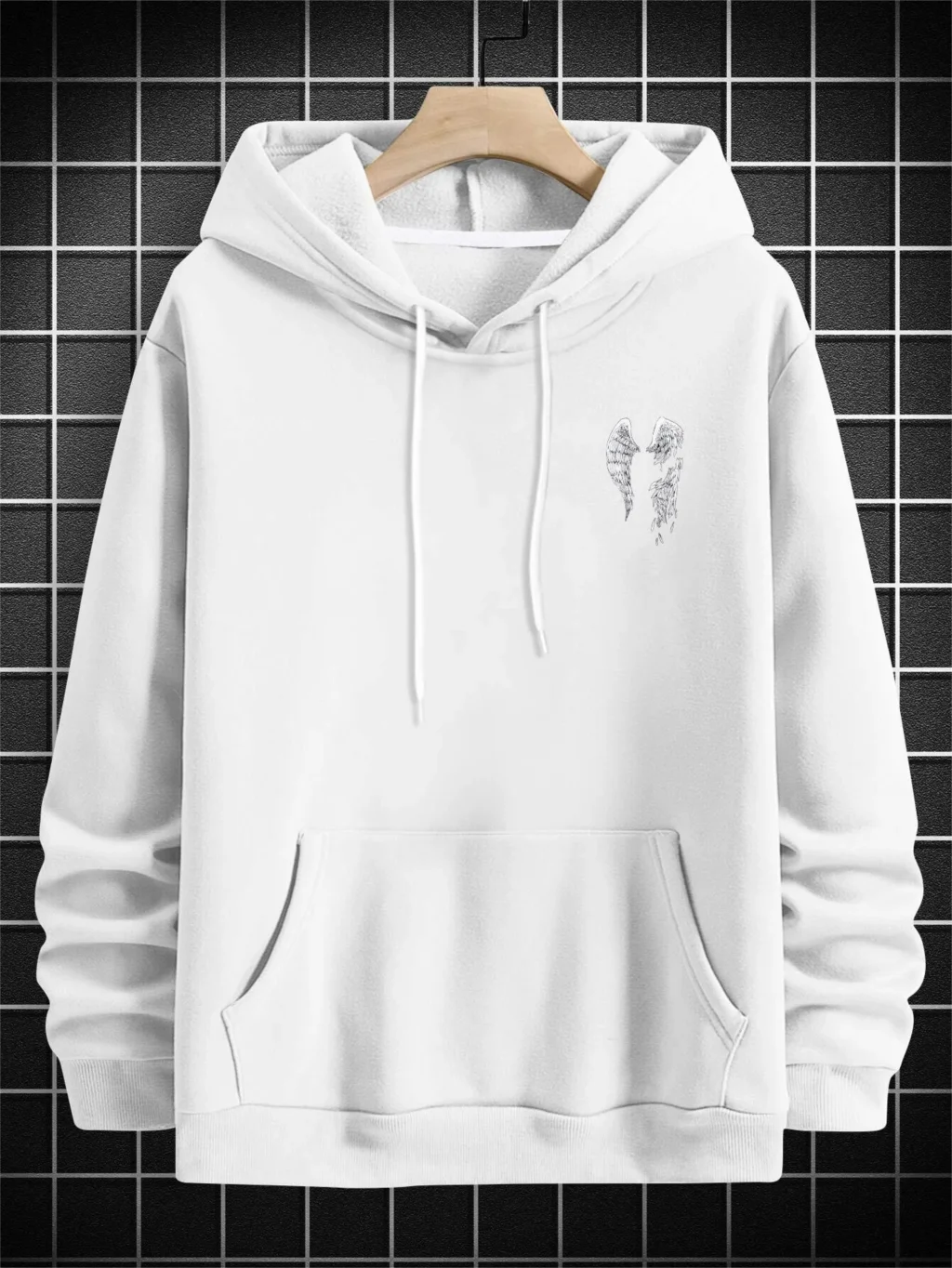 "Skybound Wings" Loose Fleece Hoodie