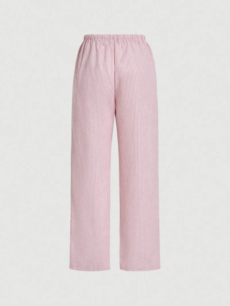 Autumn Casual Striped Pants for Women