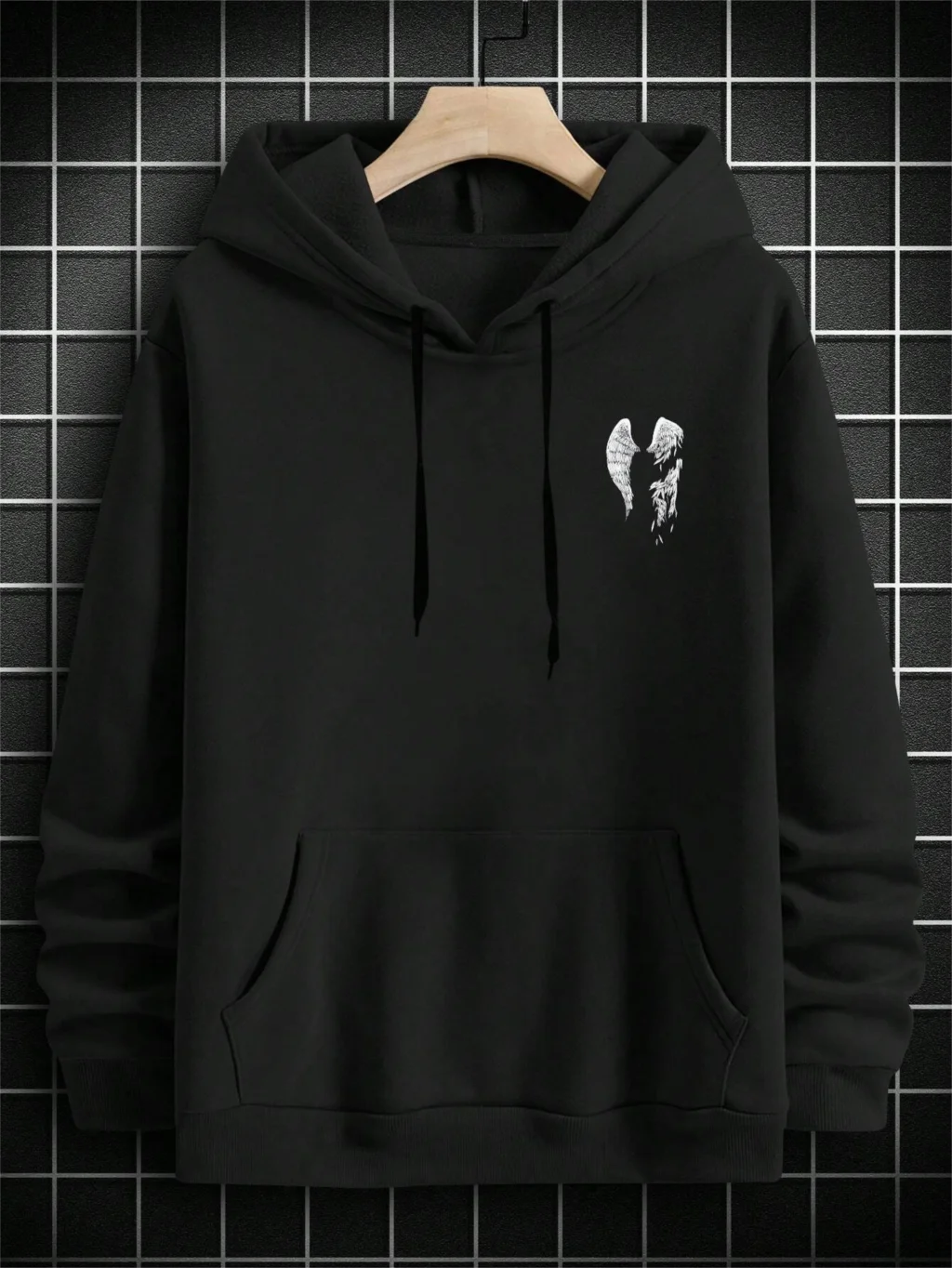 "Skybound Wings" Loose Fleece Hoodie