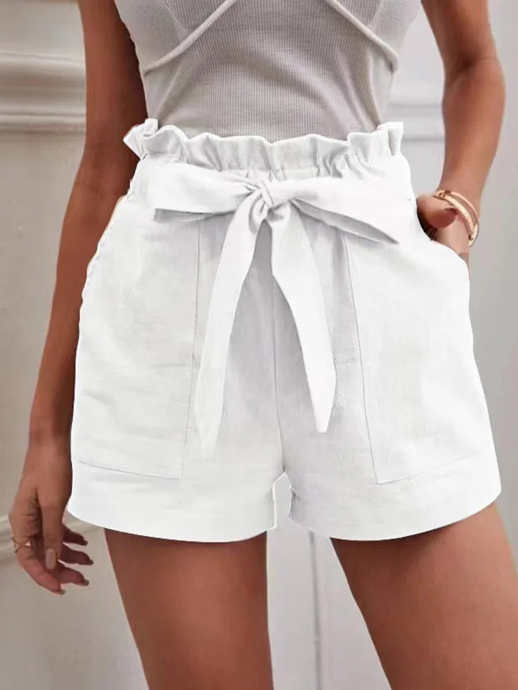 Summer Drawstring Shorts tie 