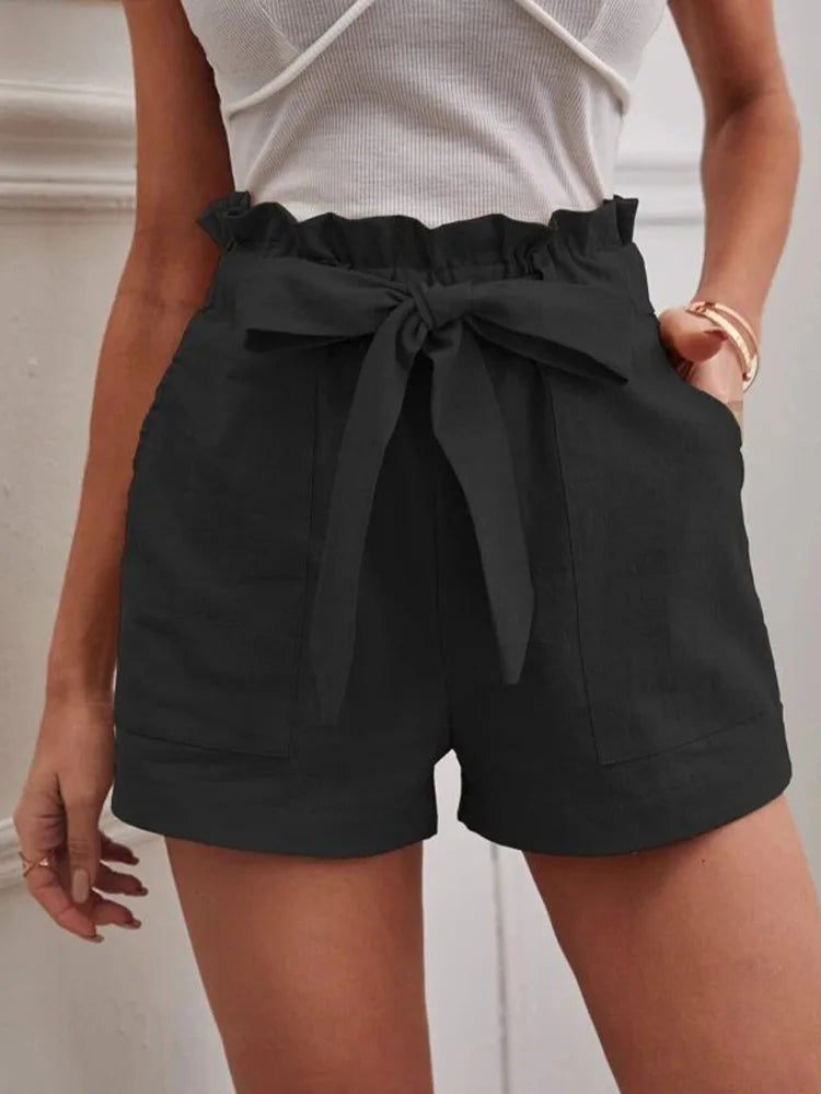 Summer Drawstring Shorts tie 