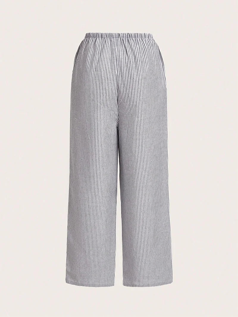 Autumn Casual Striped Pants for Women